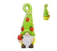 Générique Springtime Sculptures - Harvest Figurine for Adorning | Kiln Fired Clay with Pineapple Details, Seasonal Folklore Statuette, Decorative Accents for Bedside Table, Shelf, Yard and Garden