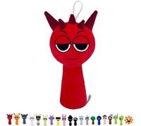 Générique Sprunki Peluche,Sprunki Plush,Sprunki Plushies Toy,Sprunki Wenda Plush,Soft Stuffed Animal Pillow Figure Doll Christmas Birthday Gifts for Adult Kids (Z)
