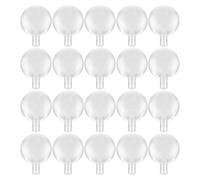 Générique Squeakers for Dog Toys 20-Pack, PP Plush Toy Noise Maker Inserts for Stuffed Animal Repair, Replacement Sound Units for Craft Projects Doll Making School Workshops and Pet Toy Refills