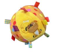 Générique Squeaky Balls for Puppies - 6-inch Squeaky Puppy Chew Exercise Training | Interactive Dog Ball with Bell | Puppy Chew Toy for Outdoor Indoor Backyard Training Park Beachs