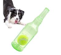 Générique Squeaky Bottle Dog Toy, Aggressive Chew Toy, 19.5cm/7.67in 5.5cm/2.16in Cute Pet Training Tool, Puppy Teeth Cleaning Device for Indoor Outdoor Use Rubber