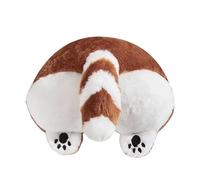 Générique Squeaky Butts Dog Toy Dolls, 15x14x5cm Plush Funny Interactive Butts Sound Toyswith Button Battery, for Pet Playtime, Training, Entertainment, Fun