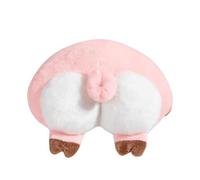 Générique Squeaky Butts Dog Toy Dolls, 15x14x5cm Plush Funny Interactive Butts Sound Toyswith Button Battery, for Pet Playtime, Training, Entertainment, Fun