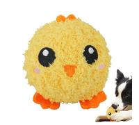 Générique Squeaky Dog Balls, Funny Animal Dog Ball for Puppies with Squeaky Sound, 3.54x3.54in Plush Design Puppy Training Aid, Perfect for Home, Pet Room, and Bedroom Fun