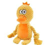 Générique Squeaky Dog Toy, Bite Resistant Animal Shape Chew, 3.94x2.36x9.45 inches Sturdy Interactive Sound Toys, Plush Training Toy for Behavioral Play, Outddor and Indoor Use
