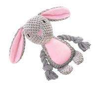 Générique Squeaky Dog Toy, Bite Resistant Animal Shape Chew, 3.94x2.36x9.45 inches Sturdy Interactive Sound Toys, Plush Training Toy for Behavioral Play, Outddor and Indoor Use