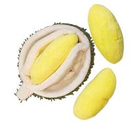 Générique Squeaky Dog Toys, Creative Durian Plush Toy Pets, 6.3x5.12x3.15 inches, Interactive Squeaker Plush, Soft Stuffed Companion for Fun Playtime and Training, Multicolor