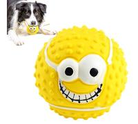 Générique Squeaky Dog Toys Face Balls | 8cm Latex Smile Facce Dogs Ballls | Bite Resistant Smile Face Squeaky Dog Balls| Multi Applications for Puppies, Dogs, Small Cats and Kittens