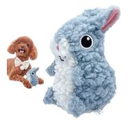 Générique Squeaky Dog Toys Plush Animal Set, Tough Crinkle Chew Toys Small Medium Dogs, 6.3x3.94x5.12 inches Adorable Washable Duck Sheep Bunny Shapes for Interactive Plaything