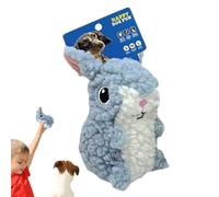 Générique Squeaky Dog Toys, Tough Crinkle Chew Toys Dogs, Washable Plush Animal Shapes, Interactive Pet Play, Ideal to Your Small Medium Breeds, Duck Sheep Bunny Design
