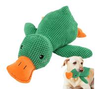 Générique Squeaky Duck Dog Toy - Plush Cord Cloth 45x12x38cm