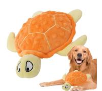 Générique Squeaky Plush Sea Turtle Dog Toy for Small and Medium Dogs, Interactive Chew Pet Toy with Sound, Soft Plush Chew Toy for Puppies and Dogs, Great for Fetch, Tug, and Mental Stimulation