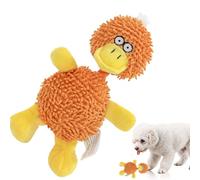 Générique Squeaky Puppy Chew, Plush Teething Set, Bite Resistant Material with Soft Texture, Sturdy Dog Play Toy for Focused Chewing, Interactive Pet Toy with Cute Style, Fun Relief for Yard Park