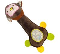 Générique Squeaky Toys for Dogs - Stuffed Animal Doll Squeaky Toys - Cartoon Monkey Deer, Plush Soft Squeaker, Pet Interactive Toys for Small Medium Large Dogs, Teeth Cleaning