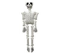 Générique Squelette en Peluche - Squelette posable d' | Décorations d' | Os squelettes Humains | Oreiller en Peluche Squelette - décoration d' en os Blanc pour Une Maison hanté