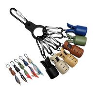 Générique Squid Hook Protector Case, High-Strength Fishing Tackle Caps, 3.94x3.94in Lure Bait Safety Cover, Durable Fish Tools Adults, Enthusiasts & Beginners, Ideal for Hook Protection