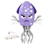 Générique Squid Toy - Electric Crawling Octopus - Wiggling Robot Interactive Learning Activities with Lights and Musisssc for Kids 0-6 Years Birthday School Preschool Home Girls Boys and Others