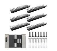 Générique Squirrel Spikes,Squirrel 15.75x2.56 inches Pigeon Defender Strips Outdoor | Animal Spikes for Outside Fences, Gates, Walls, Roofs to Keep Animals Away