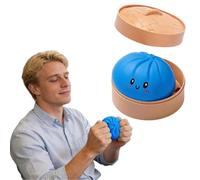 Générique Squishy, Squishy Kawaii, modèle Dumpling et Bun crémeux, texturé Moelleux, Multicolore, avec Vapeur pour soulager l’anxiété et la détente Quotidienne