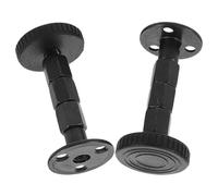 Générique Stabilisateur de Cadre de Lit Réglable 78-105 MM Support Anti-Vibrations Noir 2 Pièces Fixateur Latéral pour Tête de Lit Protection Murale Silencieuse et Maintien Sécurisé