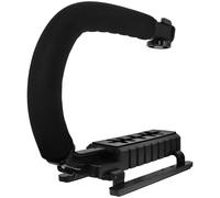 Générique Stabilisateur de Téléphone Portable pour L'Enregistrement Vidéo Poignée U Réglable Support pour Appareil Photo Reflex Numérique Léger Tournages en Extérieur