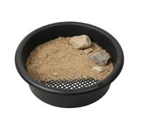 Générique Stackable Rustproof Pellet Sifter Mesh Screen, Classifier Gold Prospecting Pan, for Sifting Rock Dirt Potted Plants Mining