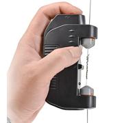 Générique Stainless Steel Fishing Hook - Electric GT Knot Tying Tool Automatic Hook Tyer Machine | FishingHook Line Knotter Lure Leader Line Quick Knotting Device Rechargeable Portable Black 125RPM