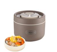 Générique Stainless Steel Insulated Food Jar,Sturdy Vacuum Stainless Container Lunch Box - 650ml Storage & Organisation Insulated Food Storage Box For School, Work, Picnic