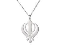 Générique Stainless Steel Map Pendant Necklace Earrings And Ring Set Fashionable And Versatile Suitable For Men And Women Brides And Grooms Suitable For Wedding Parties And Various Festivals (silver)