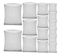 Générique Stainless Steel Onion Cages - 15-Piece Set of Mesh Protectors 25-44cm | Root Protection, Vole Basket for Garden Plants, Trees, Vegetables, Indoor/Outdoor Use, Squirrel and Bird Protection