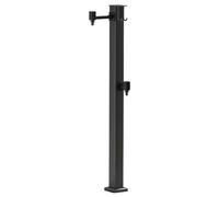 Générique Stainless Steel Outdoor Water Column Vertical Frost Resistant Garden Faucet Brass Hose Support for Irrigation & Washing 96cm 38in Height