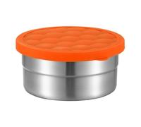 Générique Stainless Steel Snack Containers - Leakproof Portable Food Storage, Reusable Kitchen Utensil Box | Perfect For Outdoor Activities, Lunch On The Go, Travel, Office, Beach, And Hiking Trips
