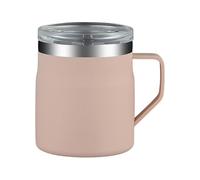 Générique Stainless Steel Tumbler - 450ml Coffee Mug | Insulated Coffee Cup, for Office Students Drivers Gym Daily Commute Camping Hiking Picnic Beach Sports Road Trip Bbq Juice Drinks