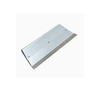 Générique Stainless Steel Wall Leveling Spatula, Drywall Skimming Knife, Putty Finishing Tool, for Plaster, Putty and Mud(390x140mm/15.4x5.5in)