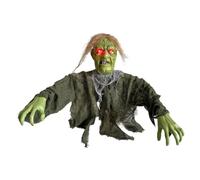 Générique Stakes, Halloween Lawn Decorations, Glowing Eye Display | Weatherproof Yard Signs, Scary Face Design, for Lawn Patio Front Garden Path Porch Walkway Haunted House Outdoor Decor