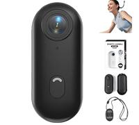 Générique Stallion Frames Body Camera, Stallionframes 4K Mini Handsfree Bodycam, HD 1080p/4k Gosnap - Thumb Camera Necklace with 360° RotationSpring Clip, Mount Anywhere (1080P,Black)