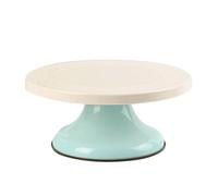 Générique Stand à gâteau rotatif, support de décoration de gâteaux - Base de cupcake tournante | Support de plateau de plateau de 10 pouces pour les pâtisseries, cupcakes et décorations de gâteaux