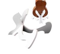 Générique Stand de ukulélé, stand de mandoline, Stand de guitare basse, Support vertical de bois non glissant détachable pour 21-26 pouces Home studio acoustique violon de voyage