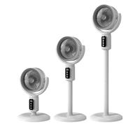 Générique Standing Fan - ABS 82x24x24cm, 4000mAh Rechargeable Battery