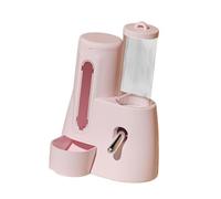 Générique Station d'alimentation Automatique pour Hamsters avec Flacon D'entraînement et Distributeur Automatique pour Hamsters, Rose, 125 ML