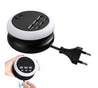 Générique Station De Charge Multi-USB - Appareil Portable Rétractable Ajustable Avec Lumière,Station De Charge Multiport,Pour Maison, Intérieur, Bureau, Table De Bureau, Table, Chambre, Salon
