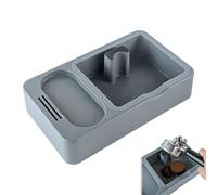 Générique Station de tassage | Boîte à Marc Léger et Multifonction pour Espresso - Station de tassage avec bac à marc - pour cuisine, maison, bar, salon de thé, atelier