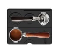 Générique Station De Tassage De Café,Mat Anti-Dérapant en Silicone pour Café | Outil de Bar Résistant à la Chaleur pour Plan de Travail, Idéal pour Matin, Voyage, Maison, Anniversaire, Passionnés,