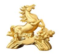 Générique Statue Cheval | 2026 Animal - Figurine De Collection Année du Cheval Souvenir De Bénédiction,pour Salon Bureau Table Étagère Entrée Hôtel Cadeau De Maison