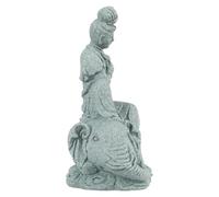 Générique Statue de Bouddha Soulagement du Stress en Grès pour Aquarium Betta, Décoration Asiatique et Entretien Facile pour Bureau et Aquarium
