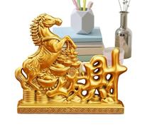 Générique Statue de Cheval,Ornement Compact,Sculpture Équine Décorative - Cadeau pour Adultes Amis Hommes Femmes Bureau Salon Chambre Salle