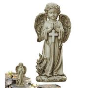 Générique Statue de Jardin d'ange, Statue d'ange de décoration de Jardin, Décorations de Cour Solaire Ornements de pelouse d’Ange, Sculpture de Solaire étanche, pour Balcon, Bateaux, Terra