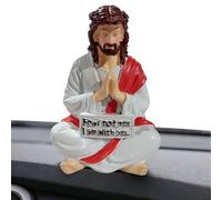 Générique Statue de Jésus Christ - Sculpture d'art Religieux de Collection - Figurines Chrétiennes - pour Appartement, Bureau, Salle de Bain, Table de Chevet, Étagère, Manteau de Cheminée, Cheminée,