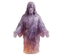 Générique Statue de Jésus | Statuette Religieuse en Résine - Figure Religieuse Catholique Décorative pour Maison De Prière Église