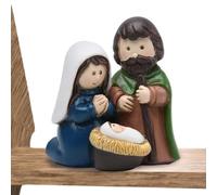 Générique Statue De La, Sainte Catholique, Sculpture Décorative Religieuse | Multiuse Figurine Chrétienne, Chambre Église Noël, Fêtes Mariage Baptême, Décora Office Versatile, Compact Outdoor